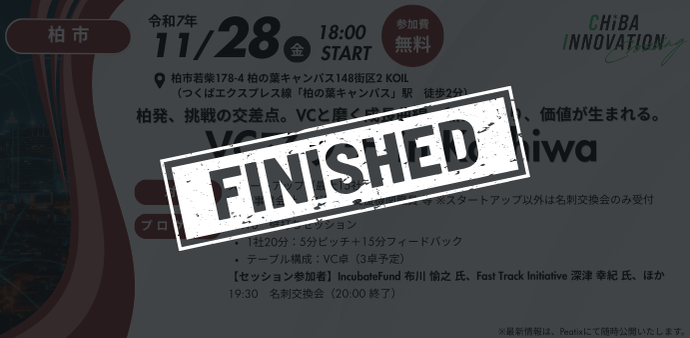 VCマッチ in Kashiwa【2回目／全6回】
